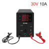 NICE POWER Adjustable DC Switching Power Supply 0-30V 0-10A - BLACK